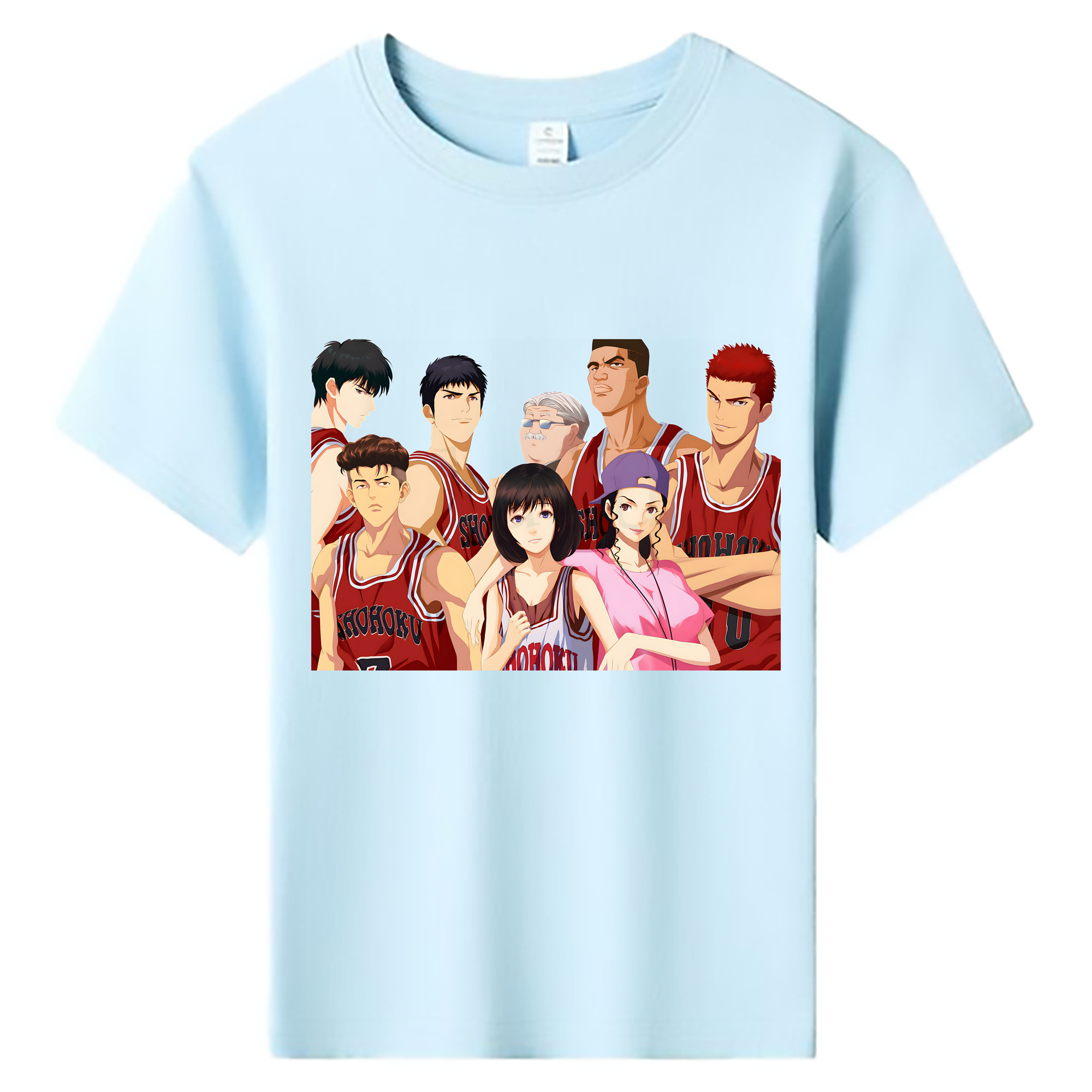 （画像用） SLAM DUNK／スラムダンク 綿100％キッズTシャツ（フロントプリント）